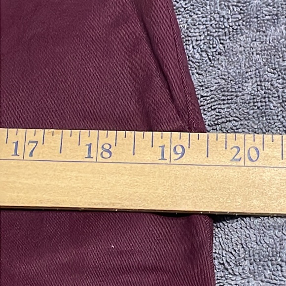 Talbots Women’s Purple Plum Slim Crop Pant NWOT Sz 10. Also have same one in Red - Picture 8 of 11